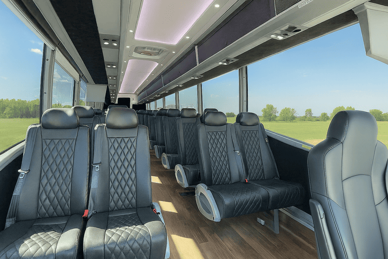 coach bus in San Rafael