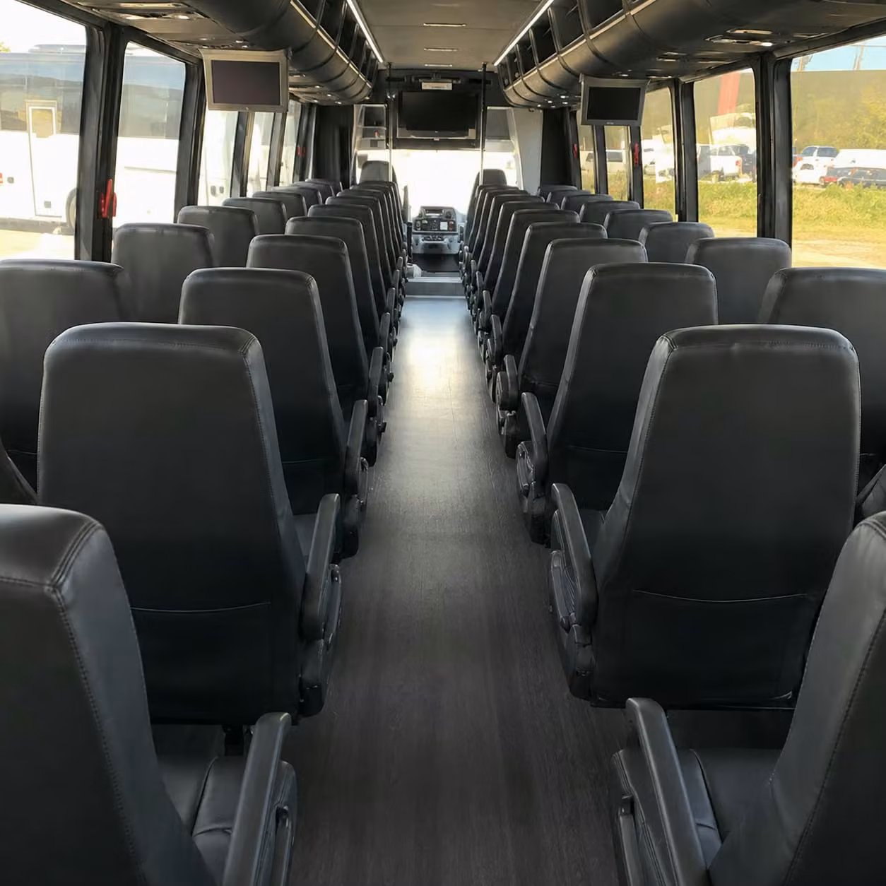 35 passenger minibus interior