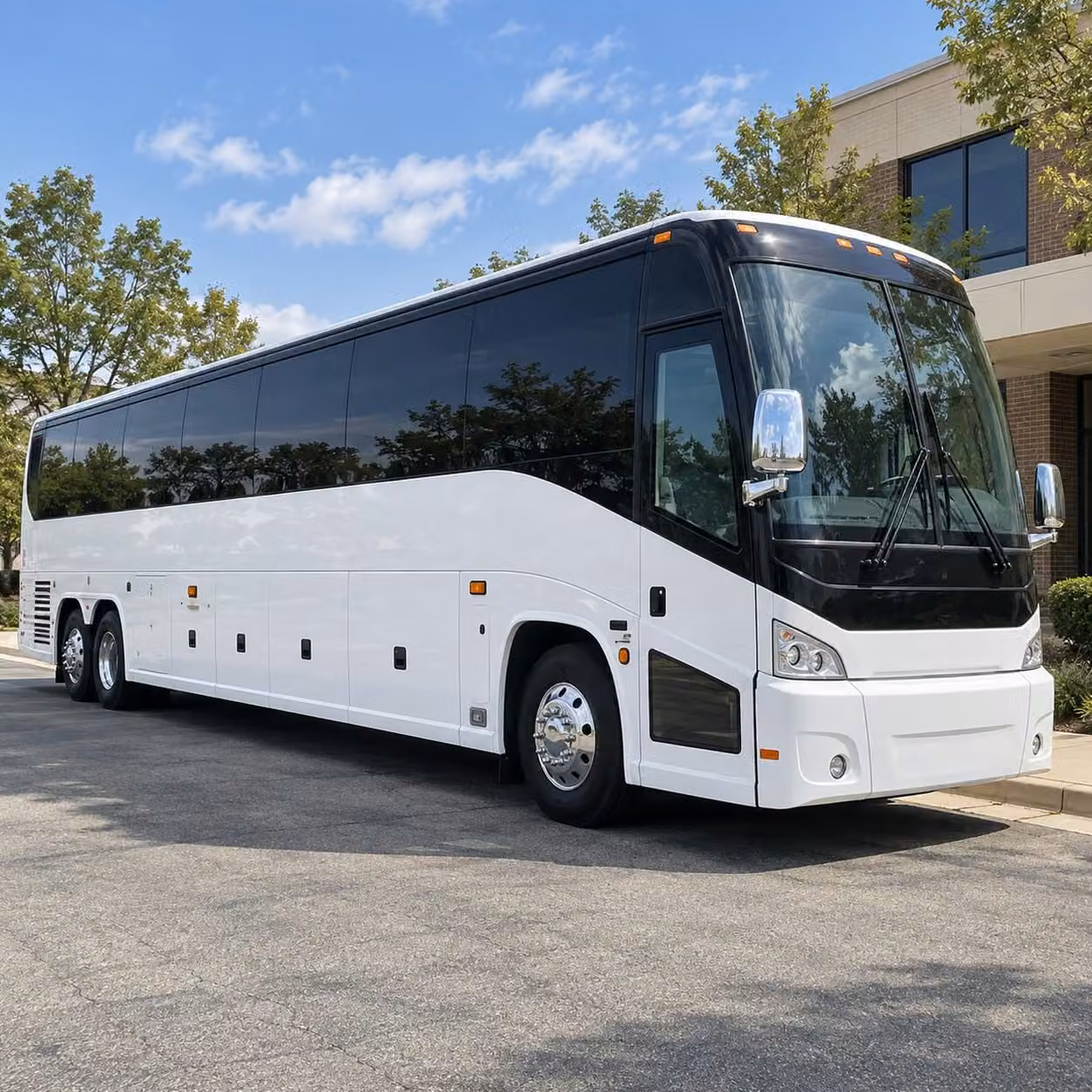 charter bus rentals for large san rafael prom groups fit the whole class