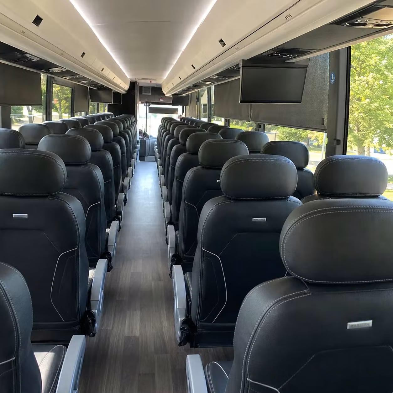 san rafael 56 passenger charter bus rental
