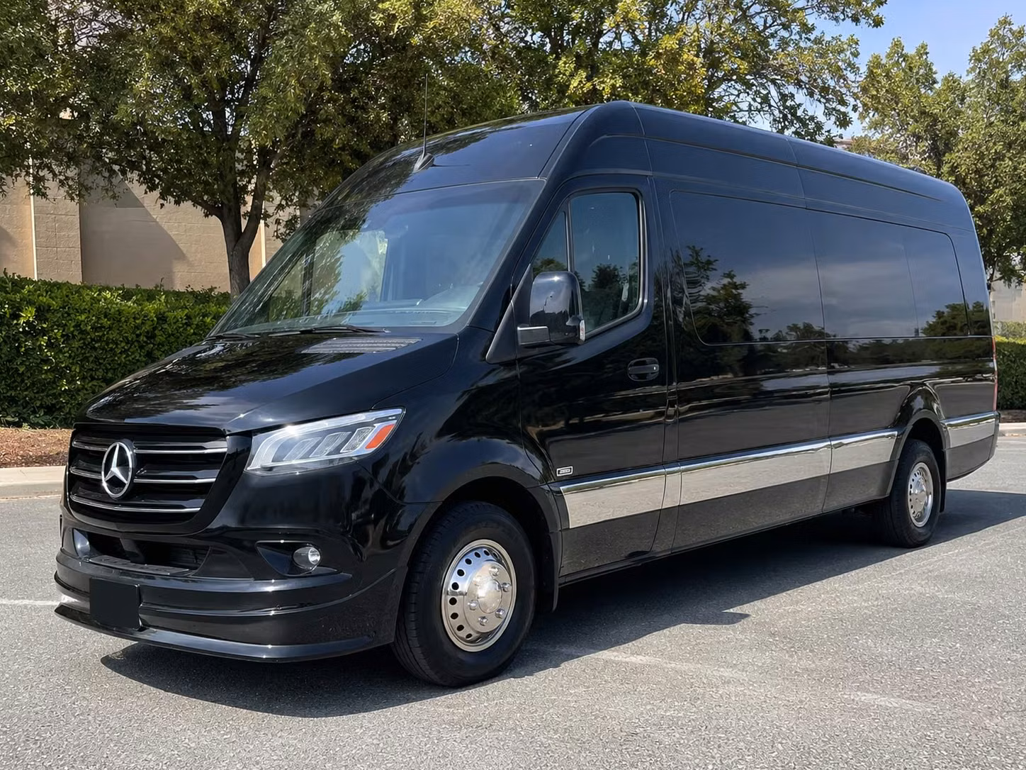 san rafael sprinter van rental with driver