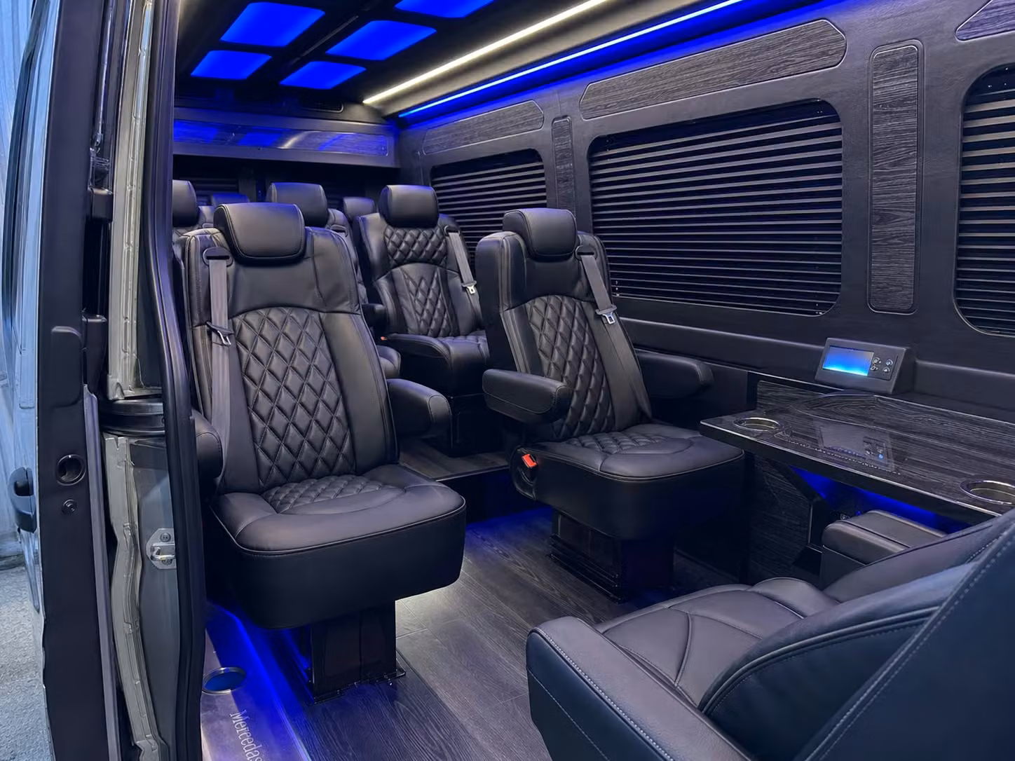 sprinter van transportation for groups and events across san rafael