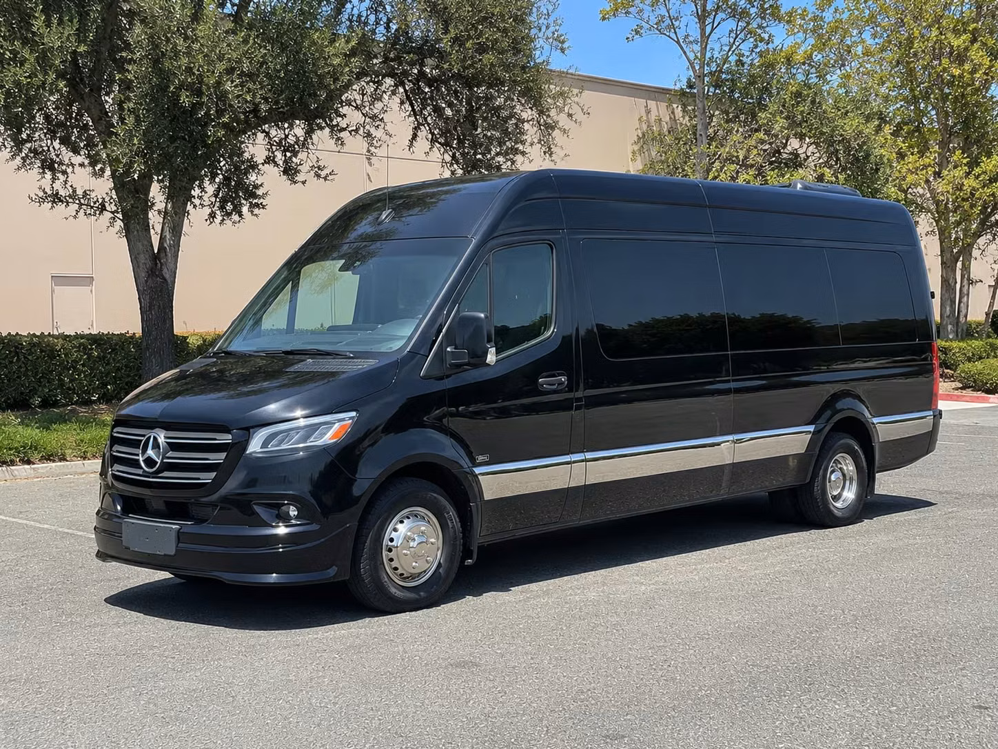 sprinter van with driver